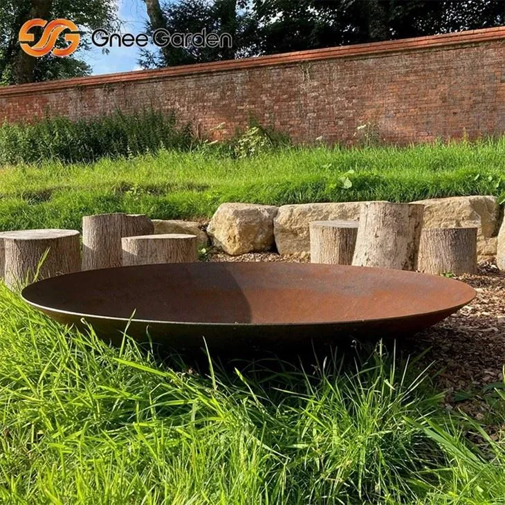 Corten Weather -Proper Fire Pit Garden