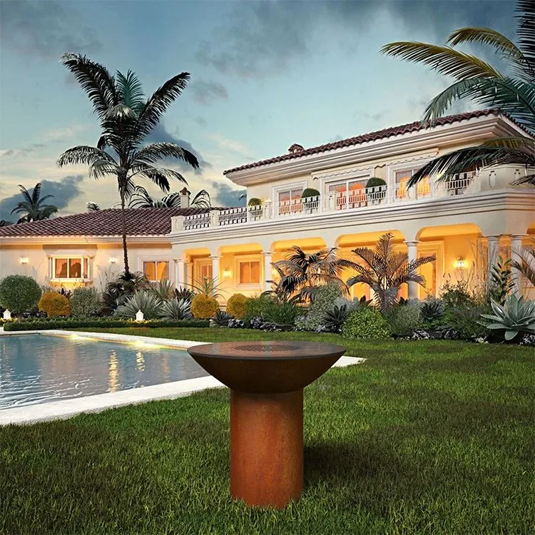 Стильні та міцні грилі для барбекю Corten Steel