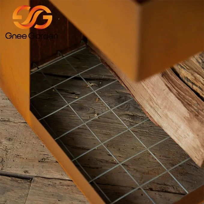 Окремо стоячий камін Corten Steel