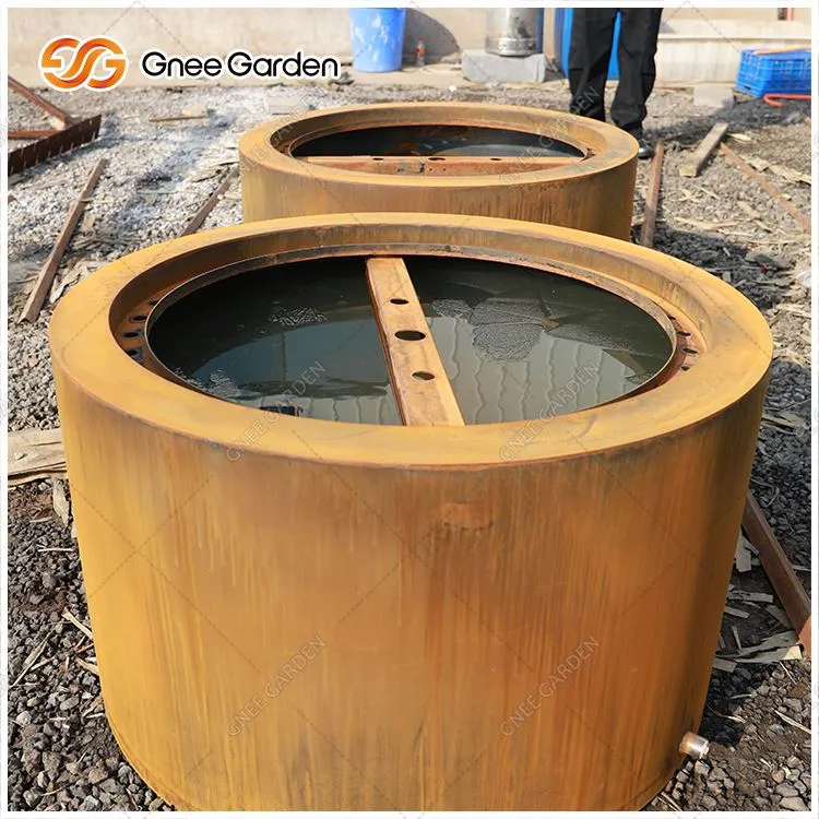 Фонтан Corten Steel Garden Water