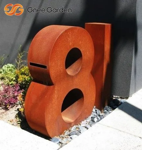 Продаж Corten Steel Metal Letterbox