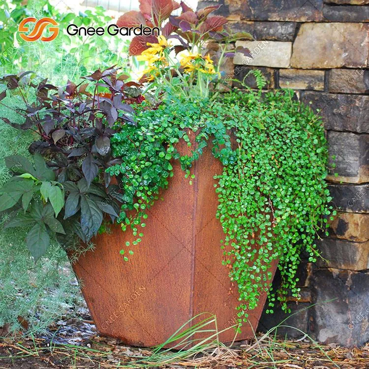 Ящики Corten Steel