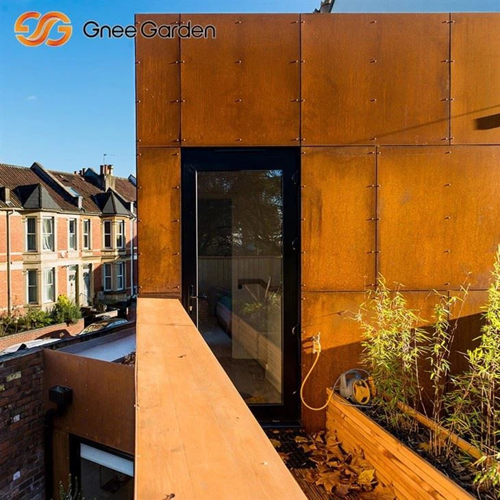 Стиль промислового дизайну Corten Steel