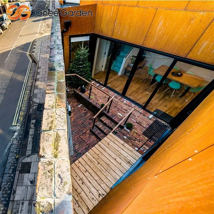 Фасадні панелі кормової сталі стійкі