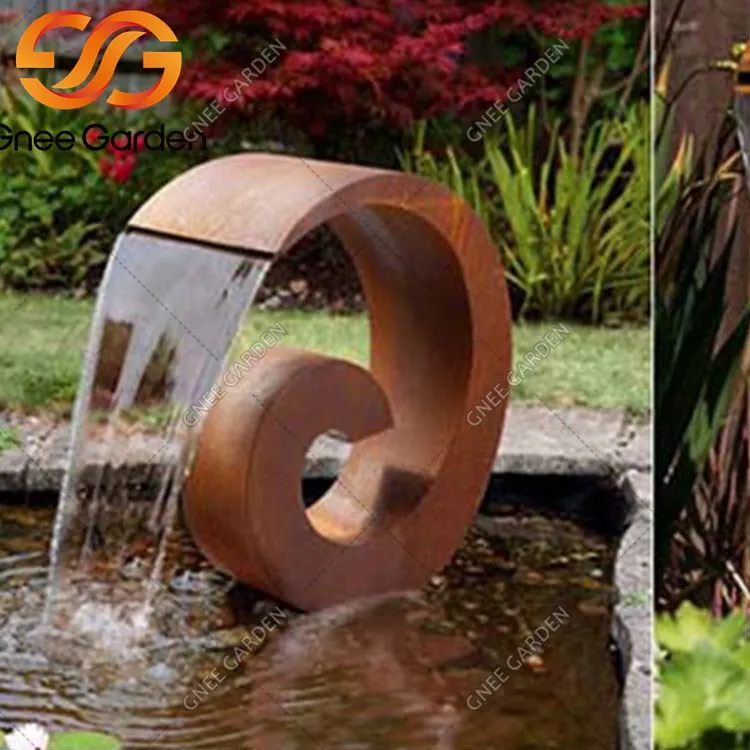 Садовий водоспад Corten Steel