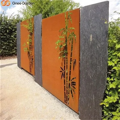 Чи можна налаштувати садові екрани Corten Steel?