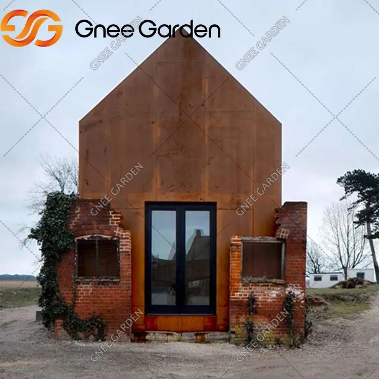 Лазерний вирізаний кортеновий сталевий декор стіни метал класичний мистецький зовнішній