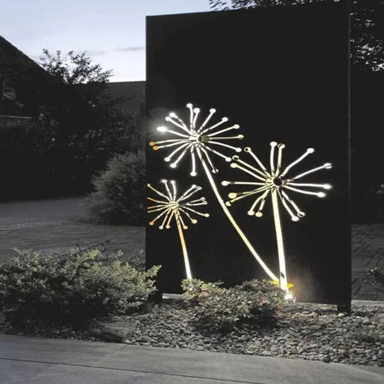 Екран конфіденційності металевого лазерного різання