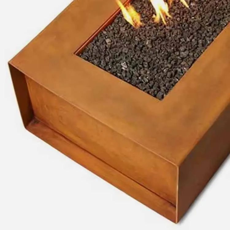 Metal Gas Fire Pit