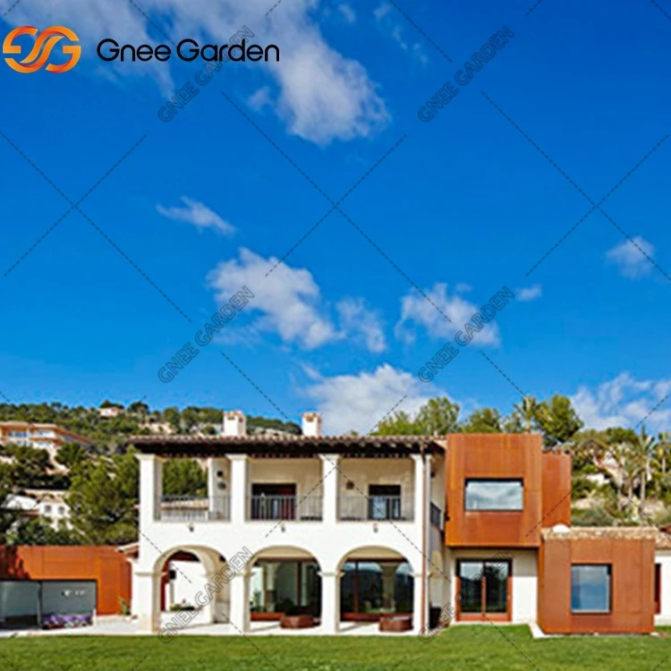 Modern Building Corten Cladding Wall