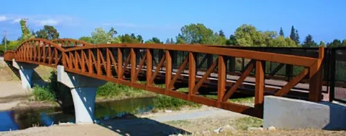 uncoated weathering bridge uncoated weathering bridge