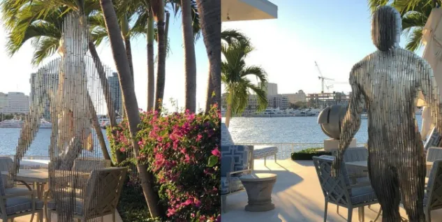 Stainless Steel Outdoor Sculpture Stainless Steel Outdoor Sculpture