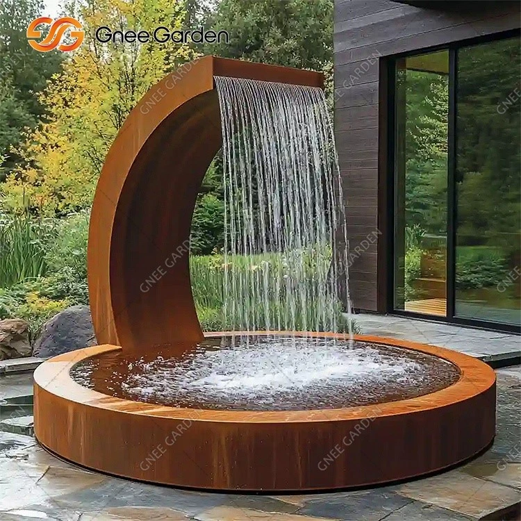 Corten Steel Water Features Corten Steel Water Features