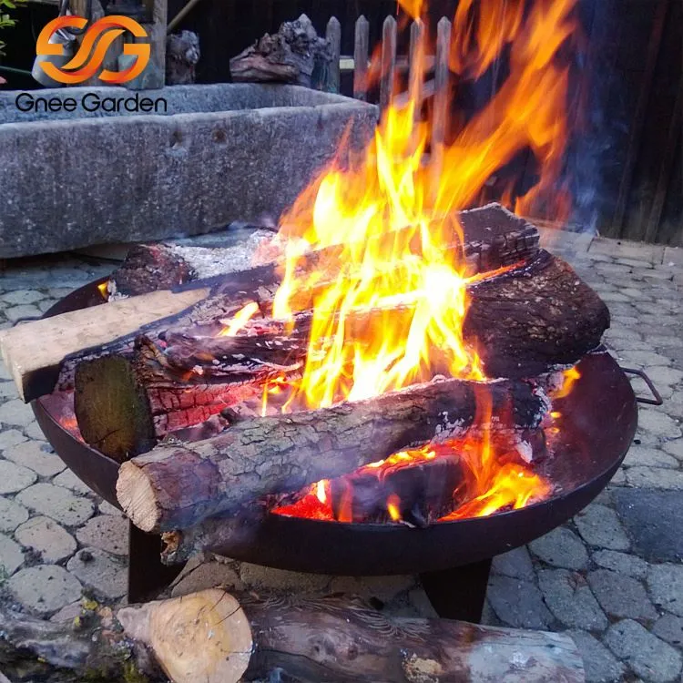 Внутрішній дворик Кемпінг на дровах Corten Steel Fire Pit