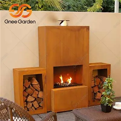 Камін Corten Steel Backyard