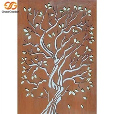 Лазерно вирізані панелі Corten Steel Screen